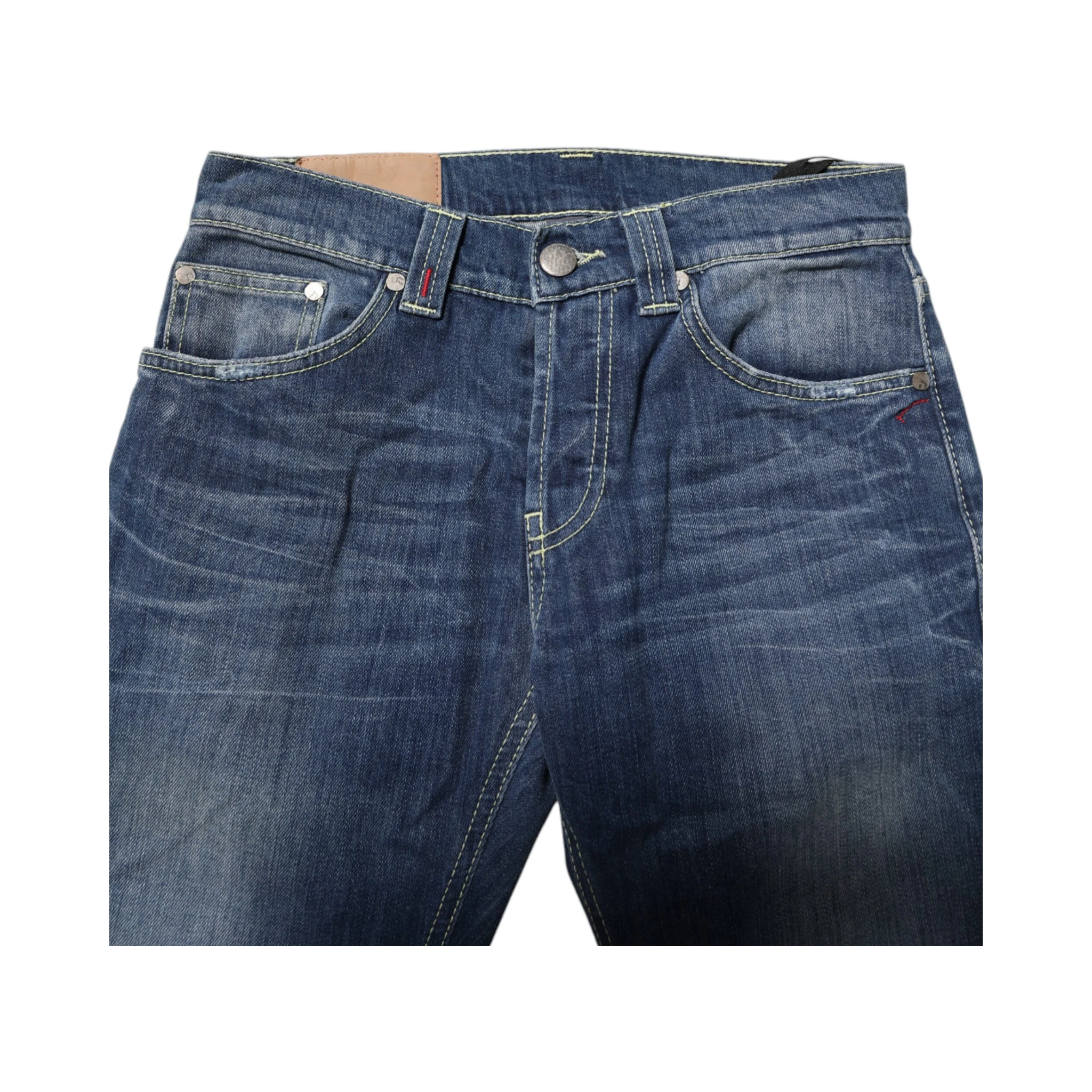 Blue Washed Skinny Fit Casual Men Denim Jeans