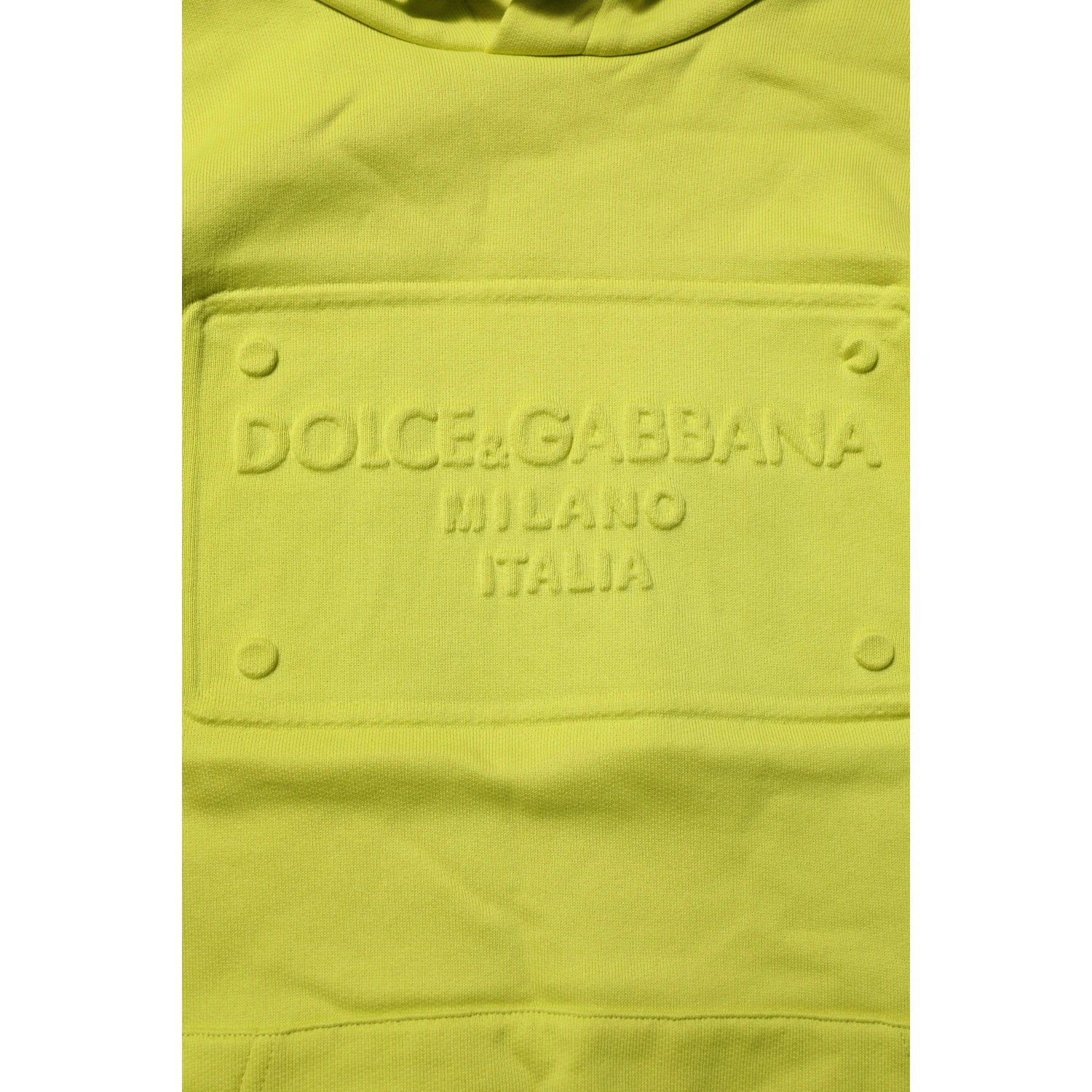 Green Cotton Hooded Logo Sweatshirt Sweater