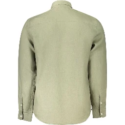 Green Linen Shirt