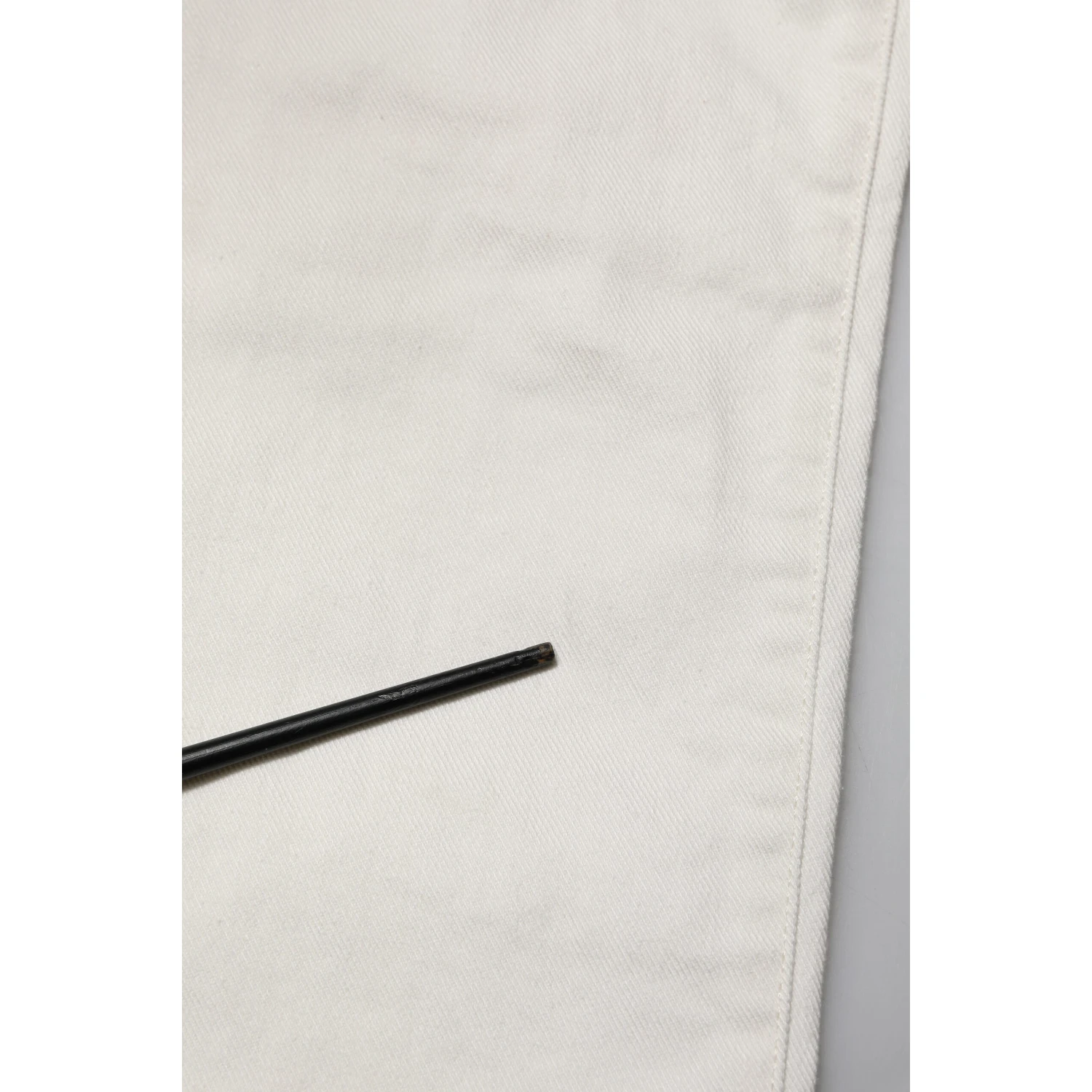 White Cotton Skinny Men Denim Jeans