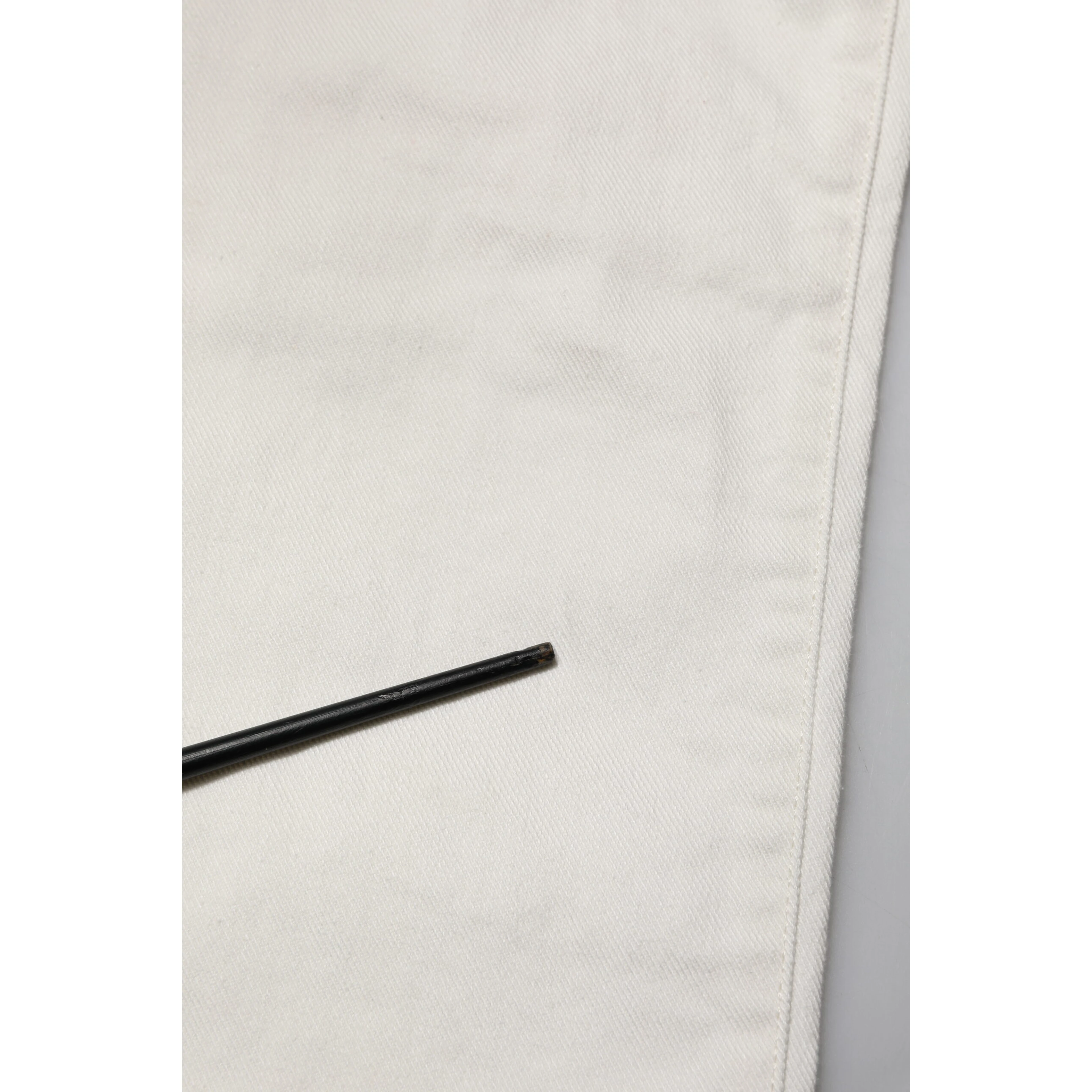 White Cotton Skinny Men Denim Jeans