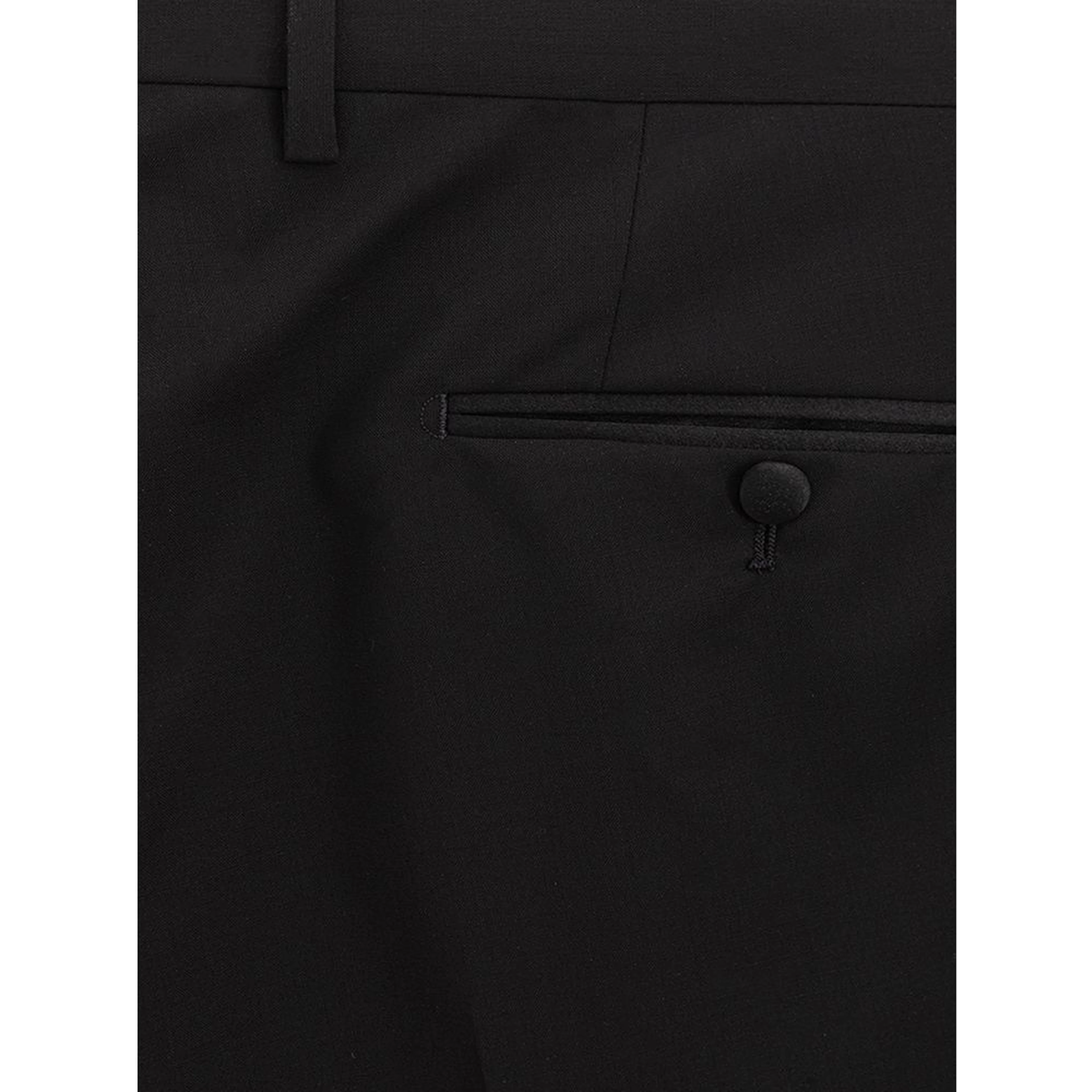 Black Wool Dress Pants
