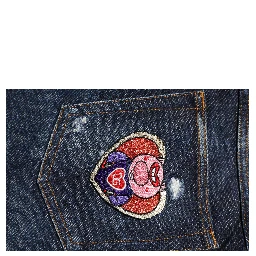 Dark Blue Tattered Skinny Denim Jeans