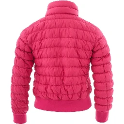 Fuchsia Polyamide Bomber