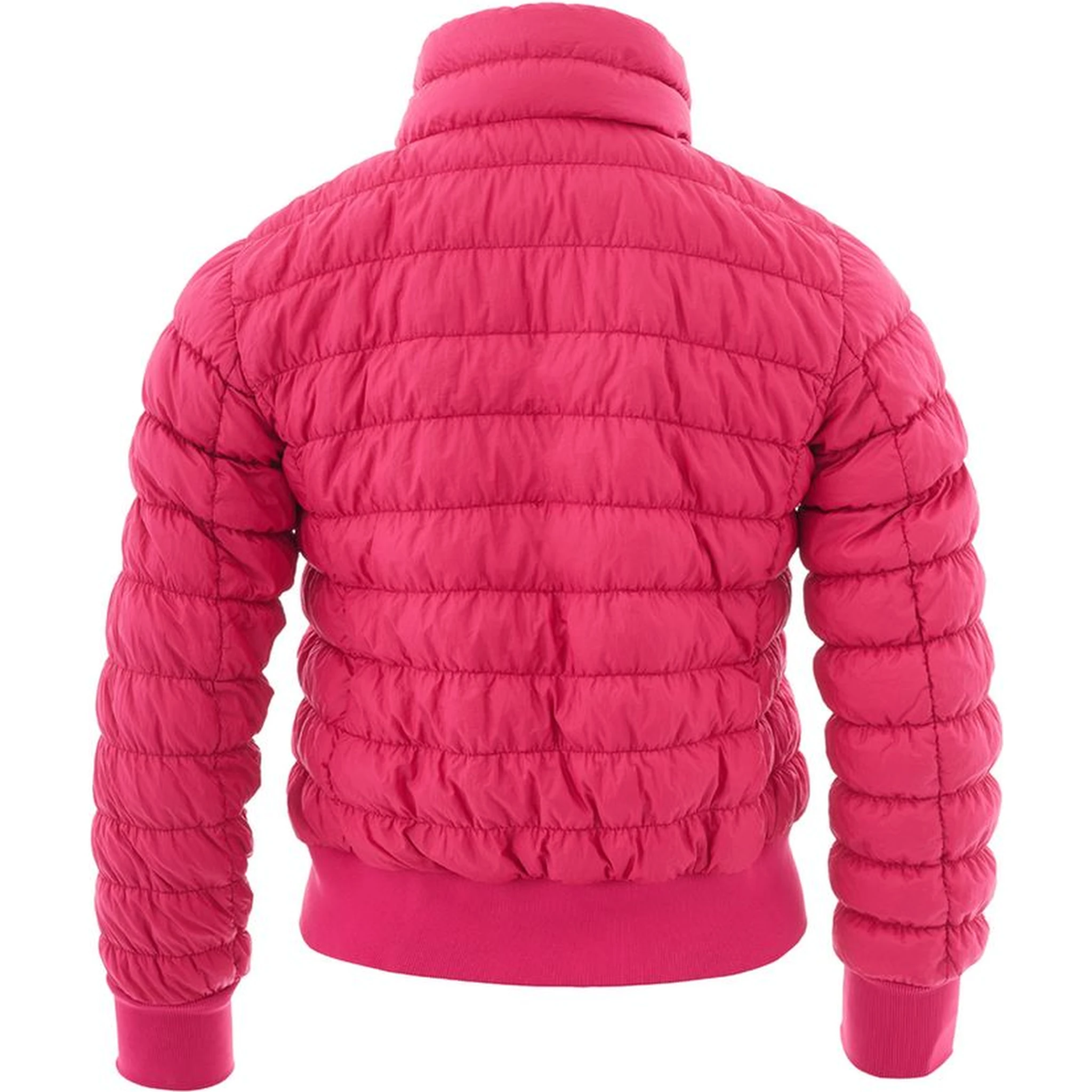 Fuchsia Polyamide Bomber