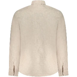 Beige Linen Shirt
