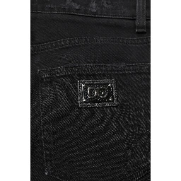 Black Cotton Skinny Men Denim Jeans
