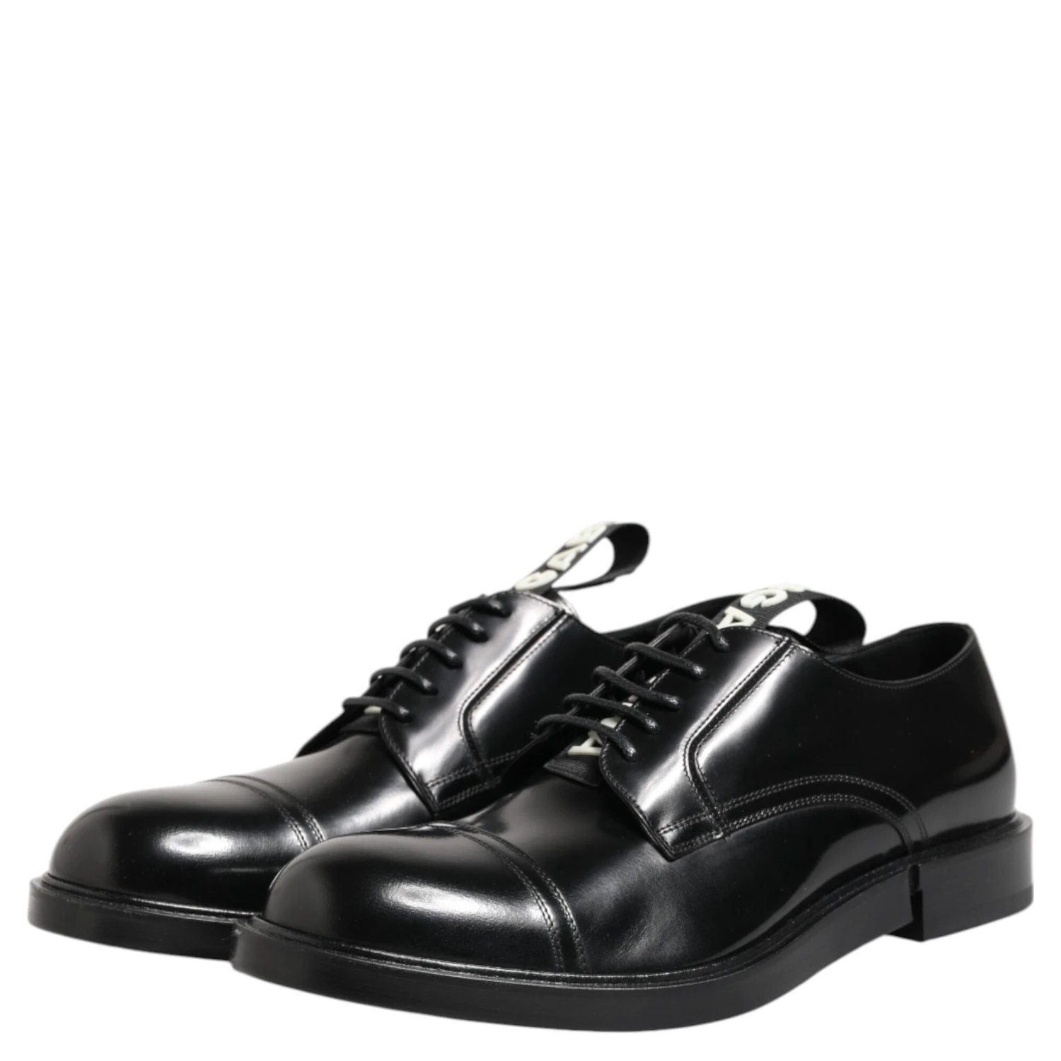 Black Leather Dress Lace Up Men Formal Shoes