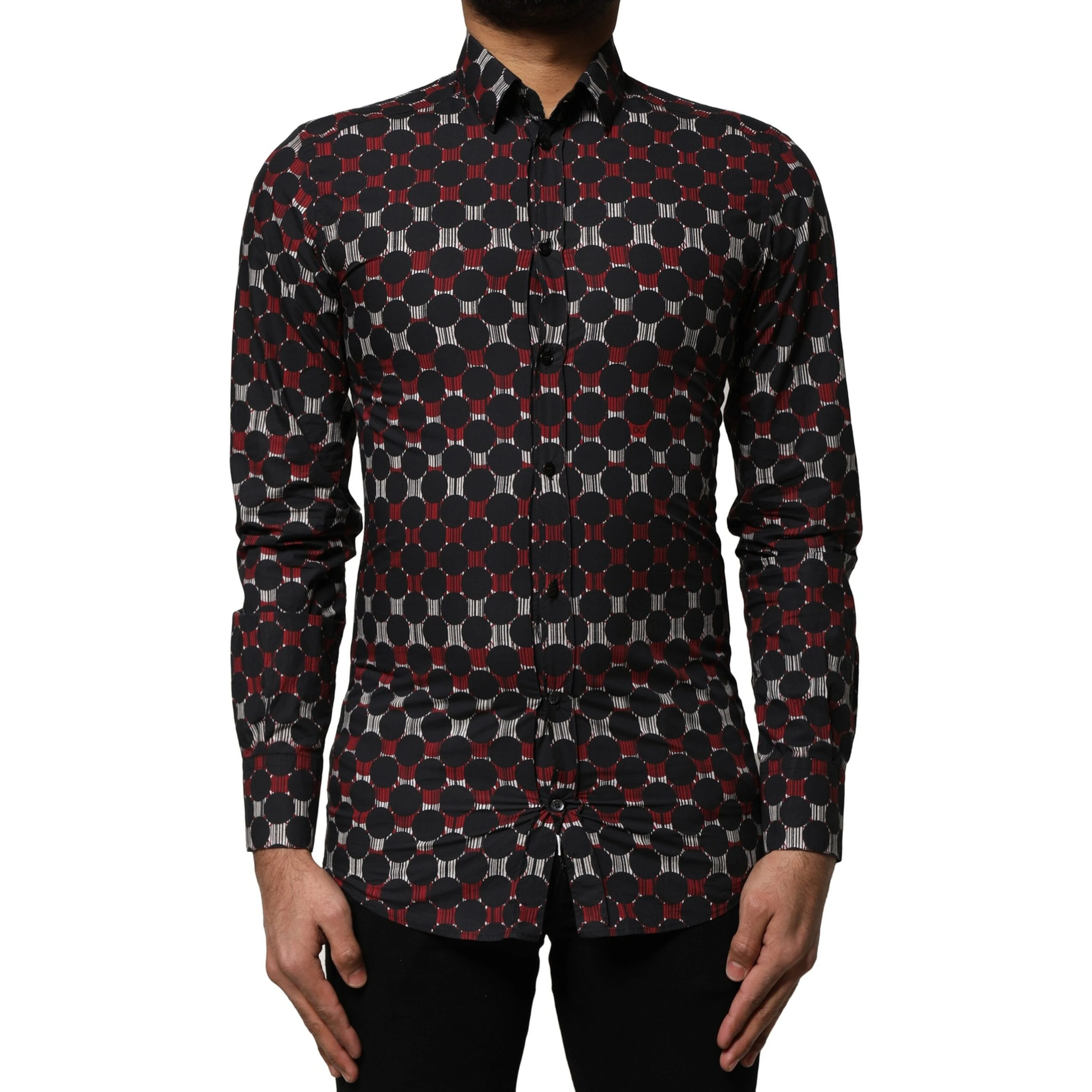 Multicolor Cotton GOLD Long Sleeves Shirt