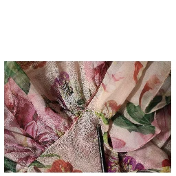 Pink Floral Print Tiered Long Maxi Dress