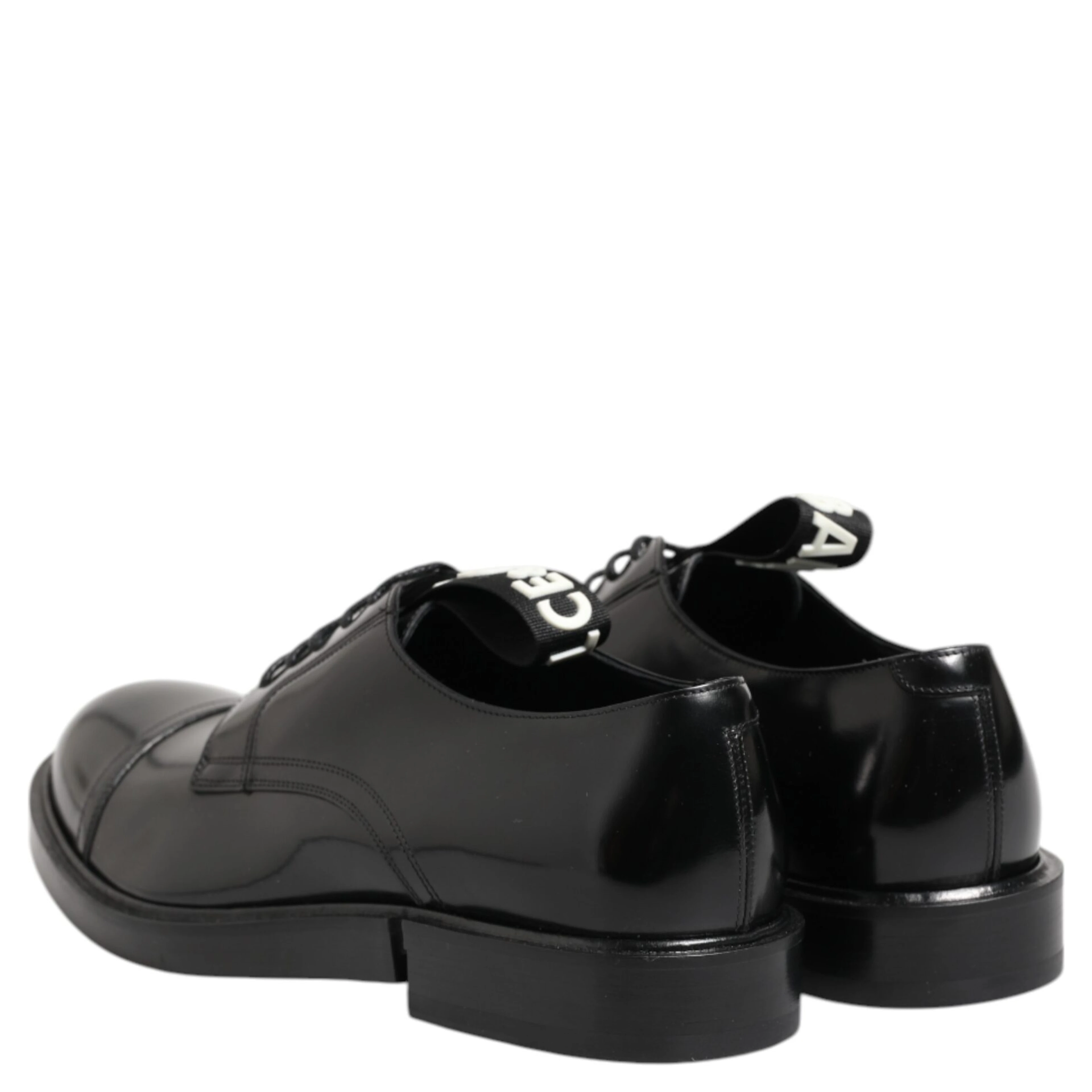 Black Leather Dress Lace Up Men Formal Shoes