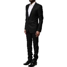Blue MARTINI Wool Formal 2 Piece Suit
