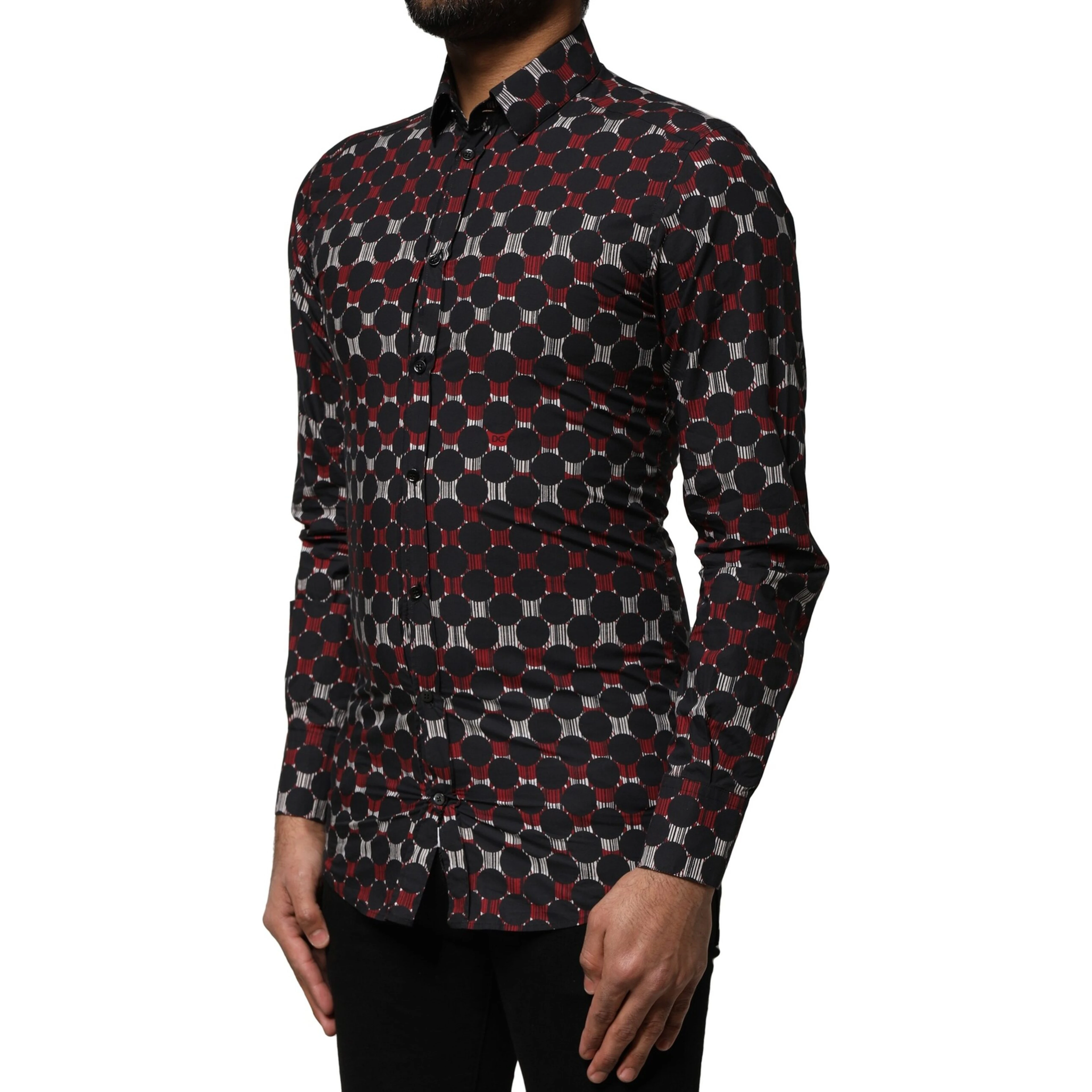 Multicolor Cotton GOLD Long Sleeves Shirt