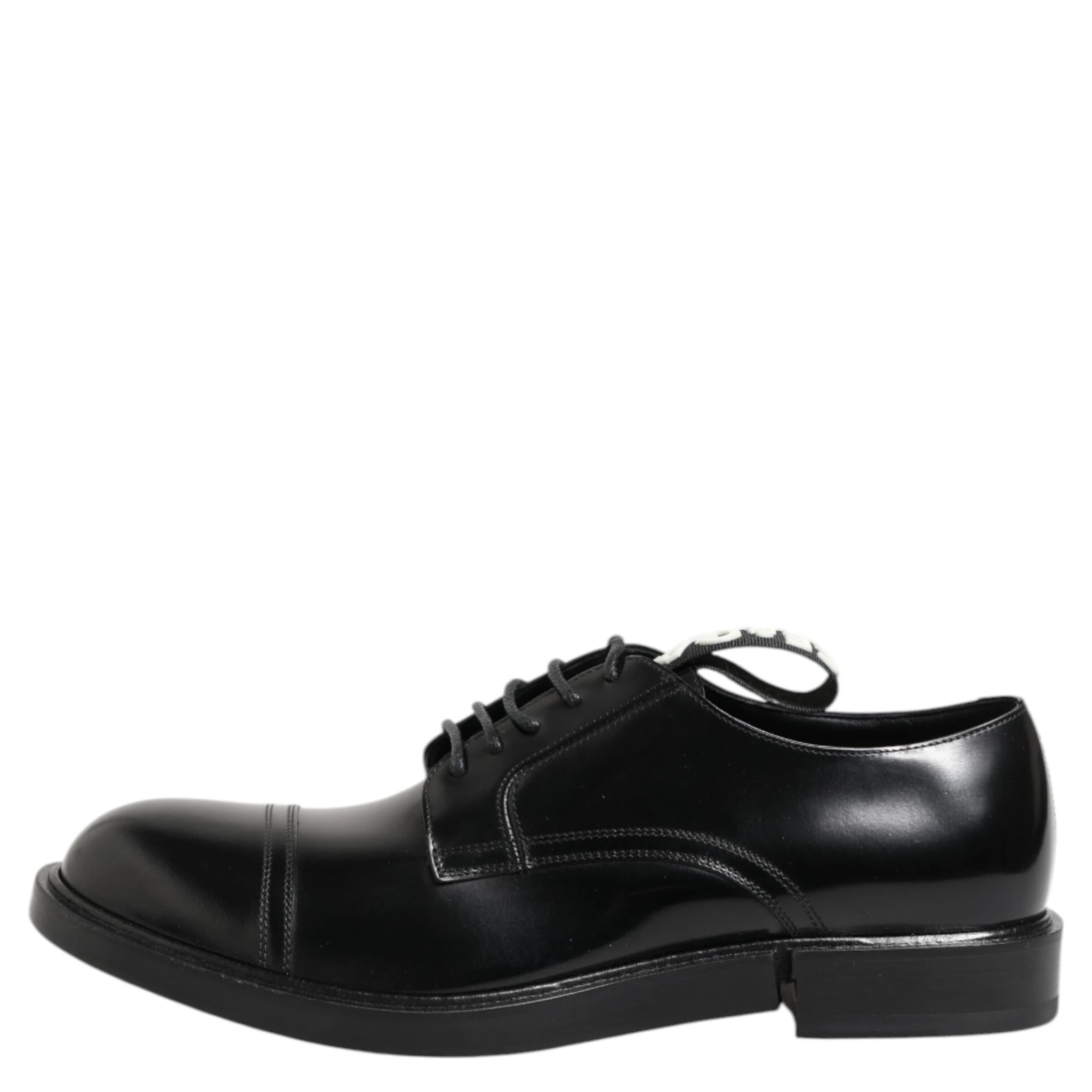 Black Leather Dress Lace Up Men Formal Shoes