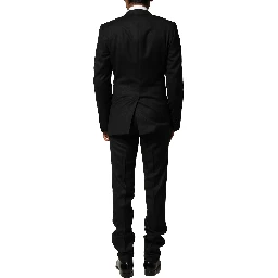 Blue MARTINI Wool Formal 2 Piece Suit