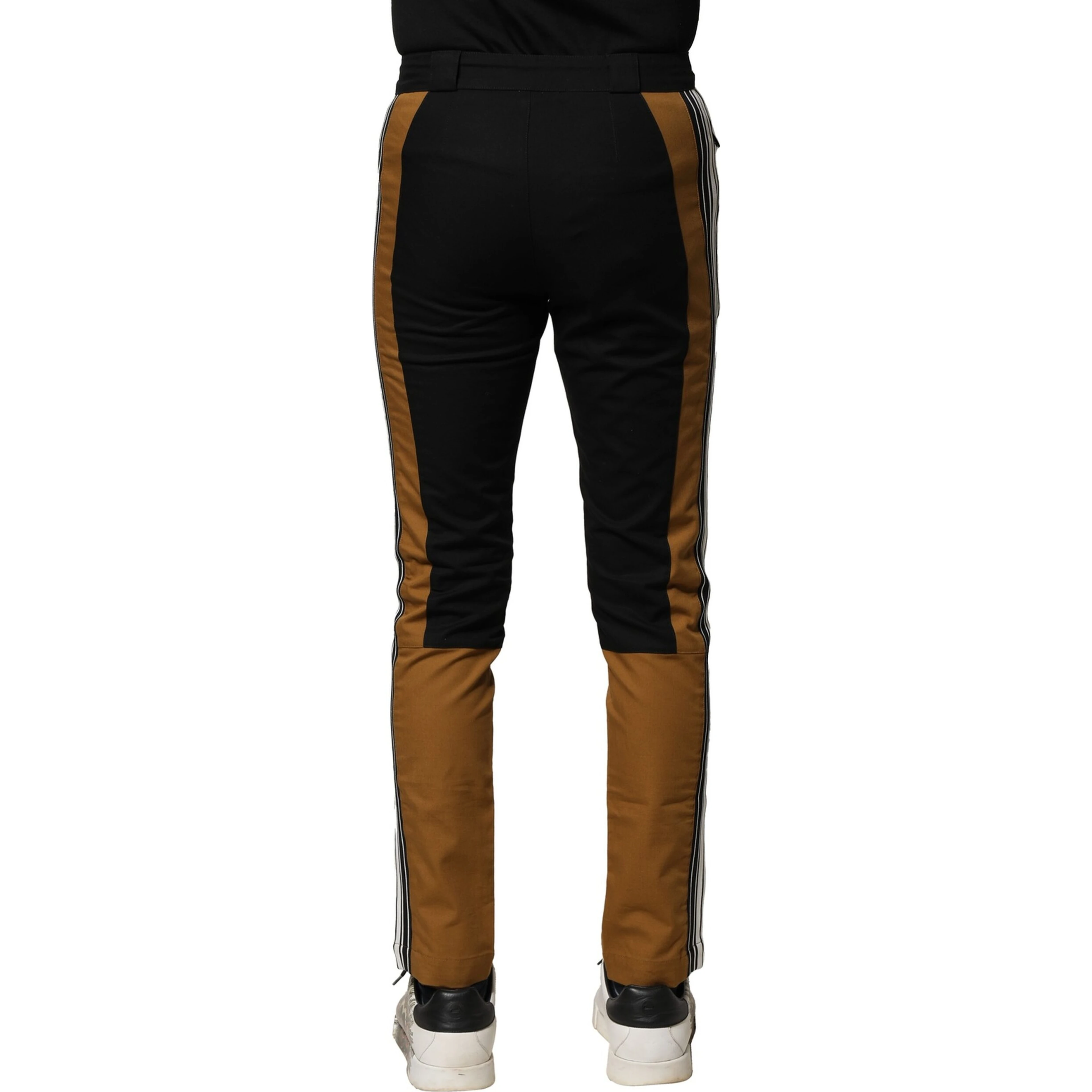 Multicolor Cotton Slim Fit Men Pants