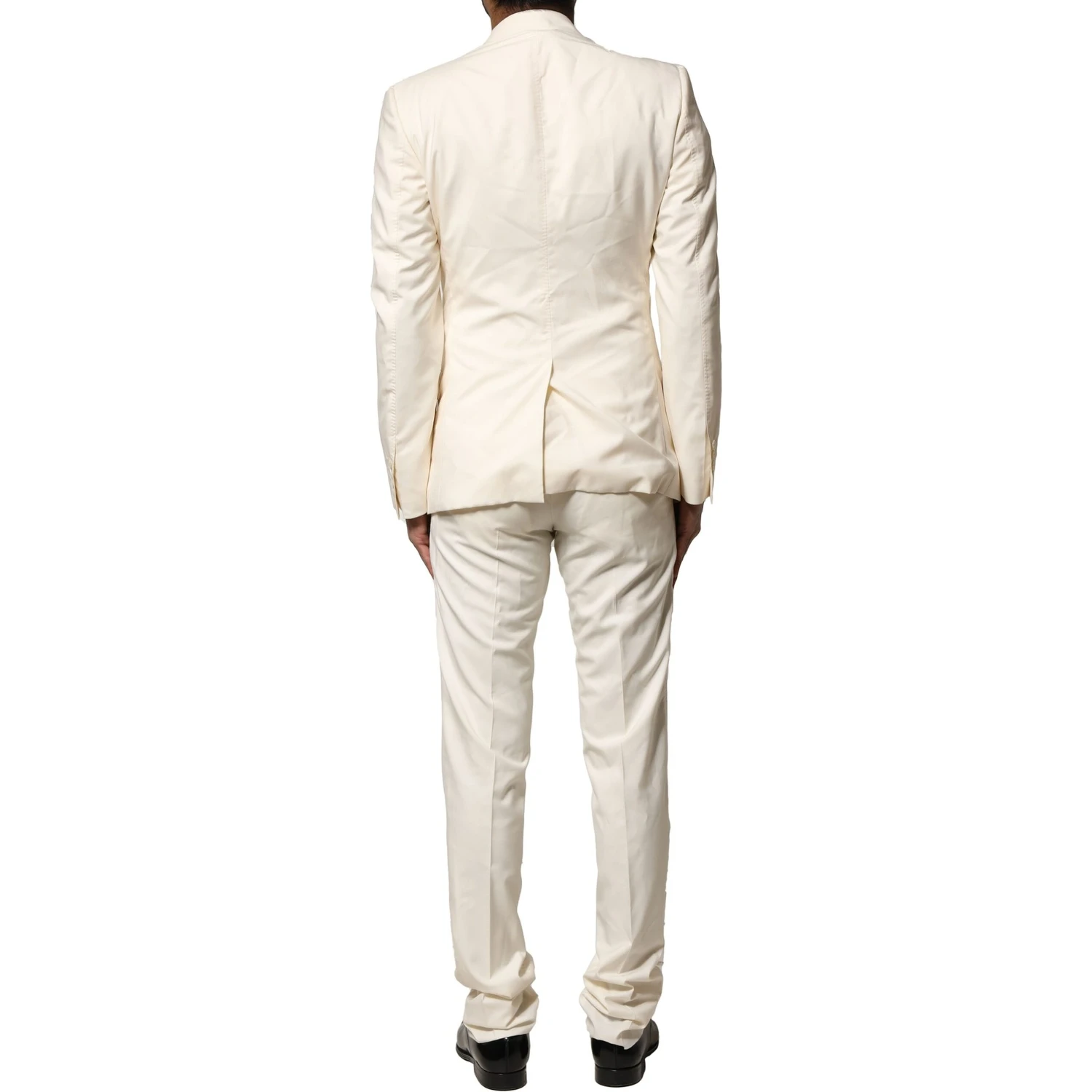 Ivory Wool 3 Piece Single Breasted Suit