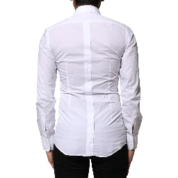 White GOLD Cotton Poplin Formal Dress Shirt