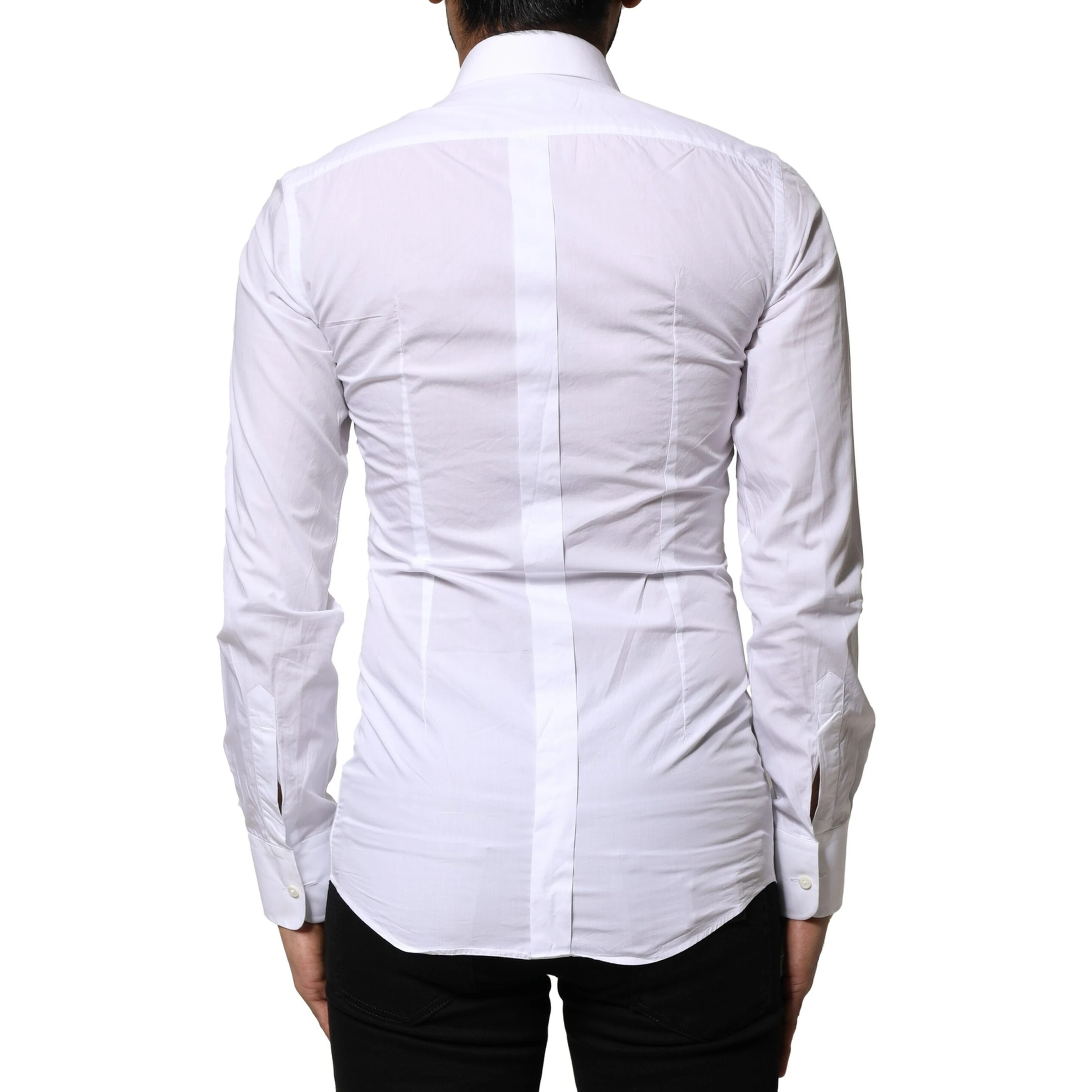 White GOLD Cotton Poplin Formal Dress Shirt