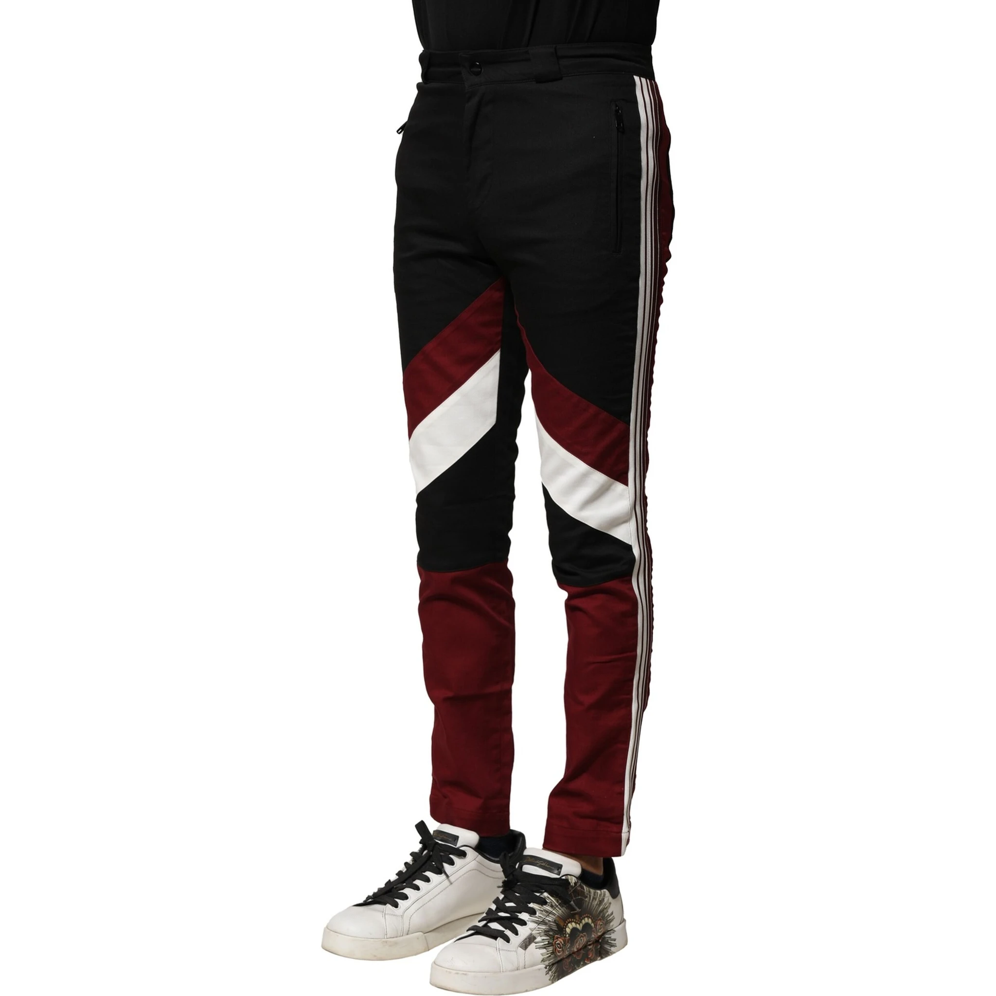 Multicolor Cotton Jogger Men Pants