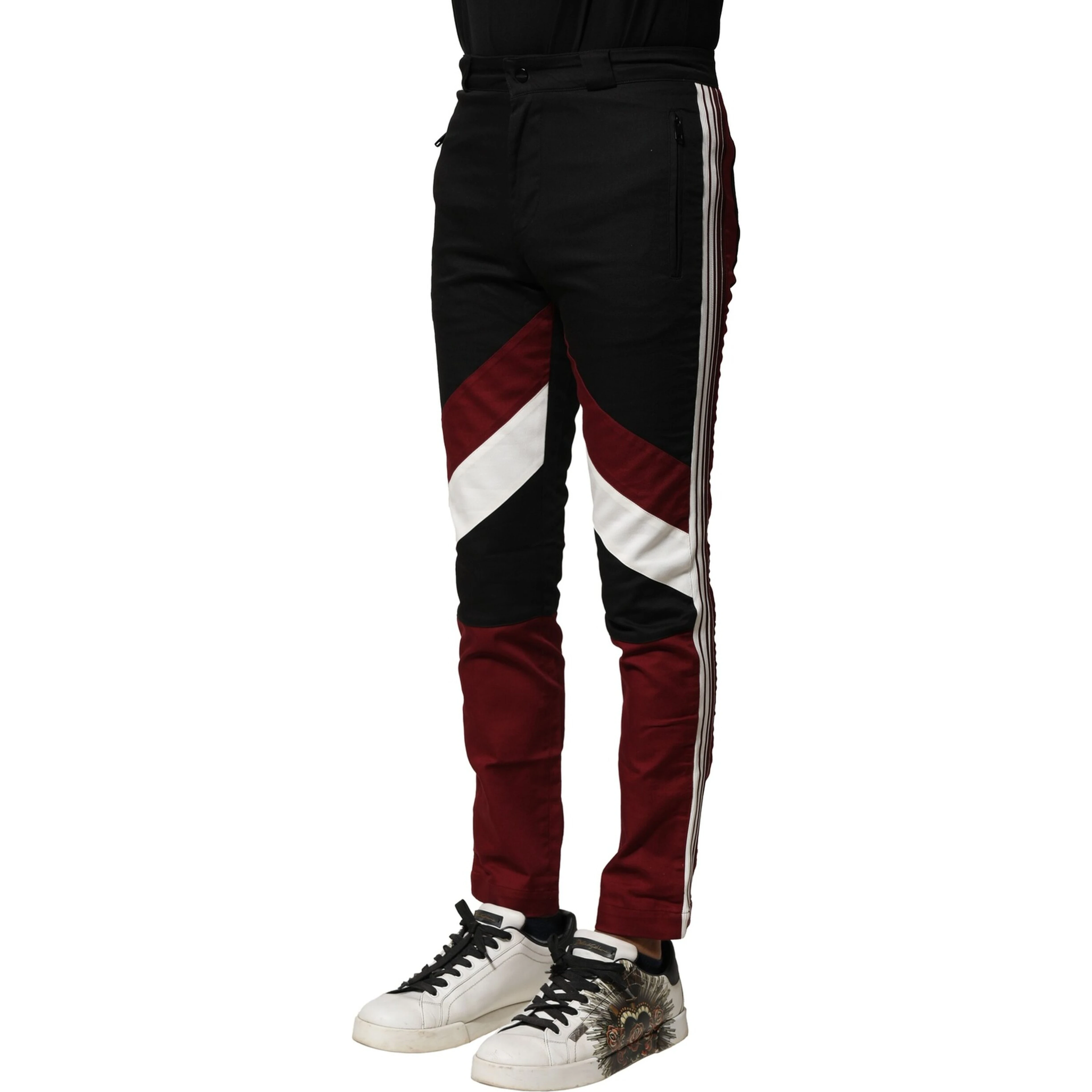 Multicolor Cotton Jogger Men Pants
