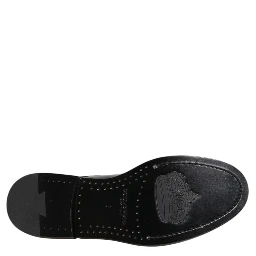 Black Leather Dress Lace Up Men Formal Shoes