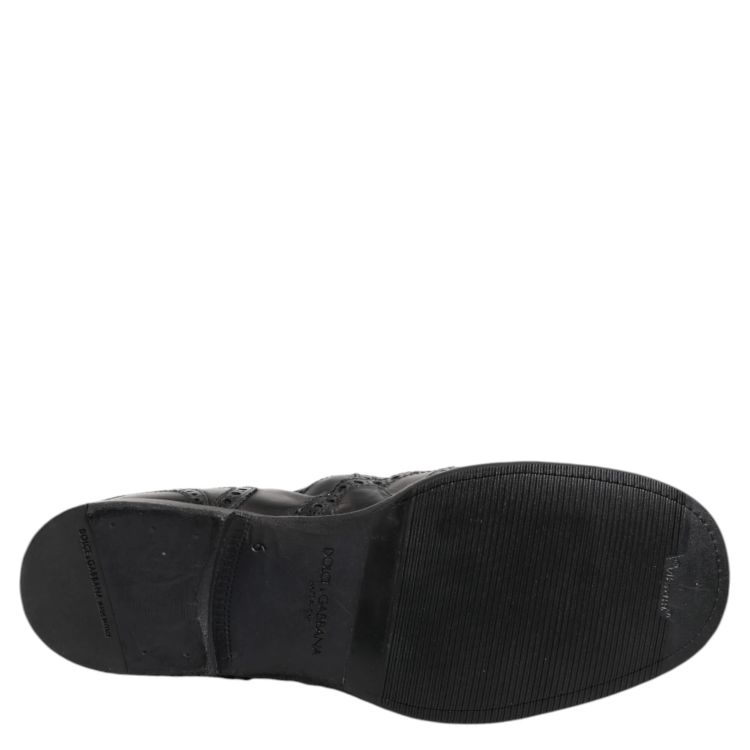 Black Leather Ankle Boots Slip On Shoes