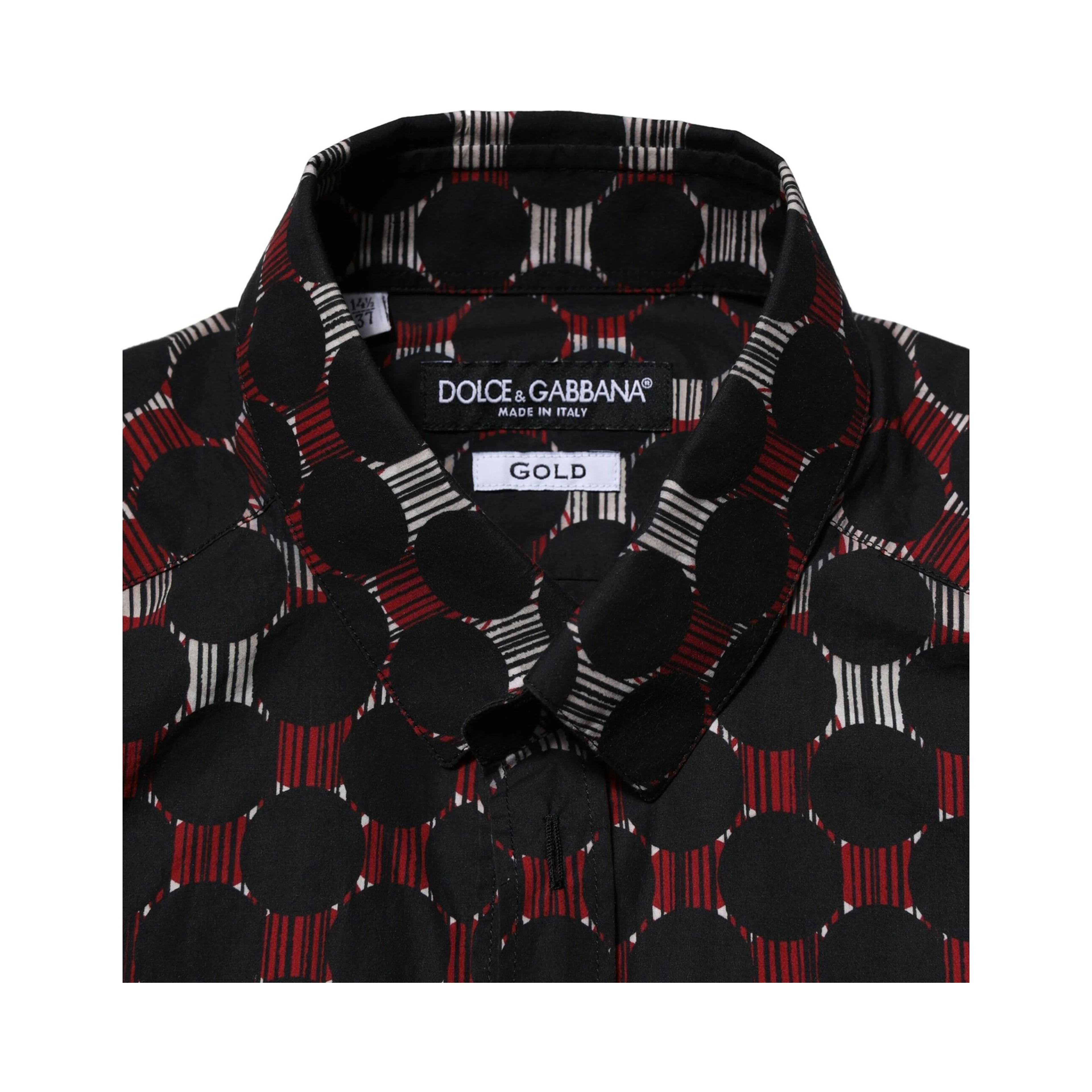 Multicolor Cotton GOLD Long Sleeves Shirt