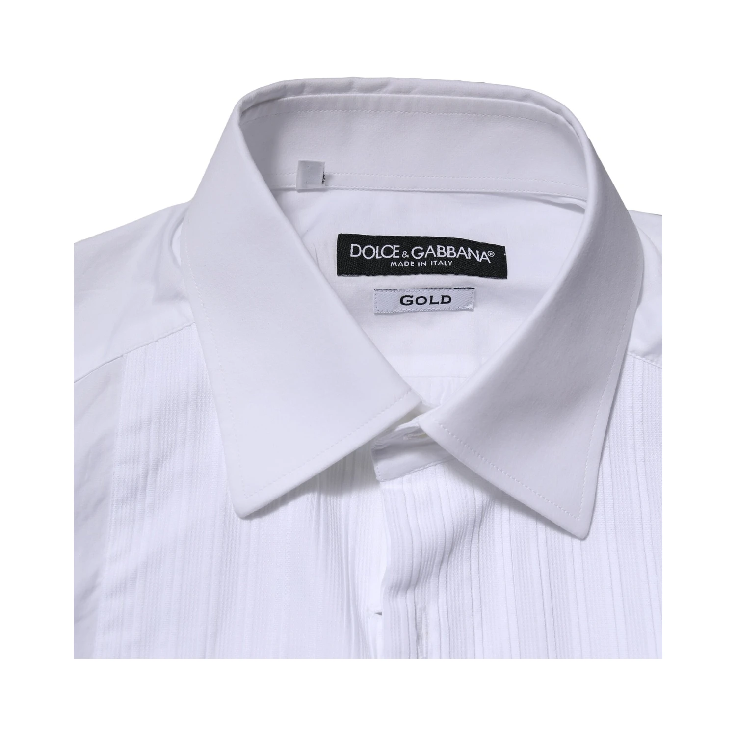 White GOLD Cotton Poplin Formal Dress Shirt