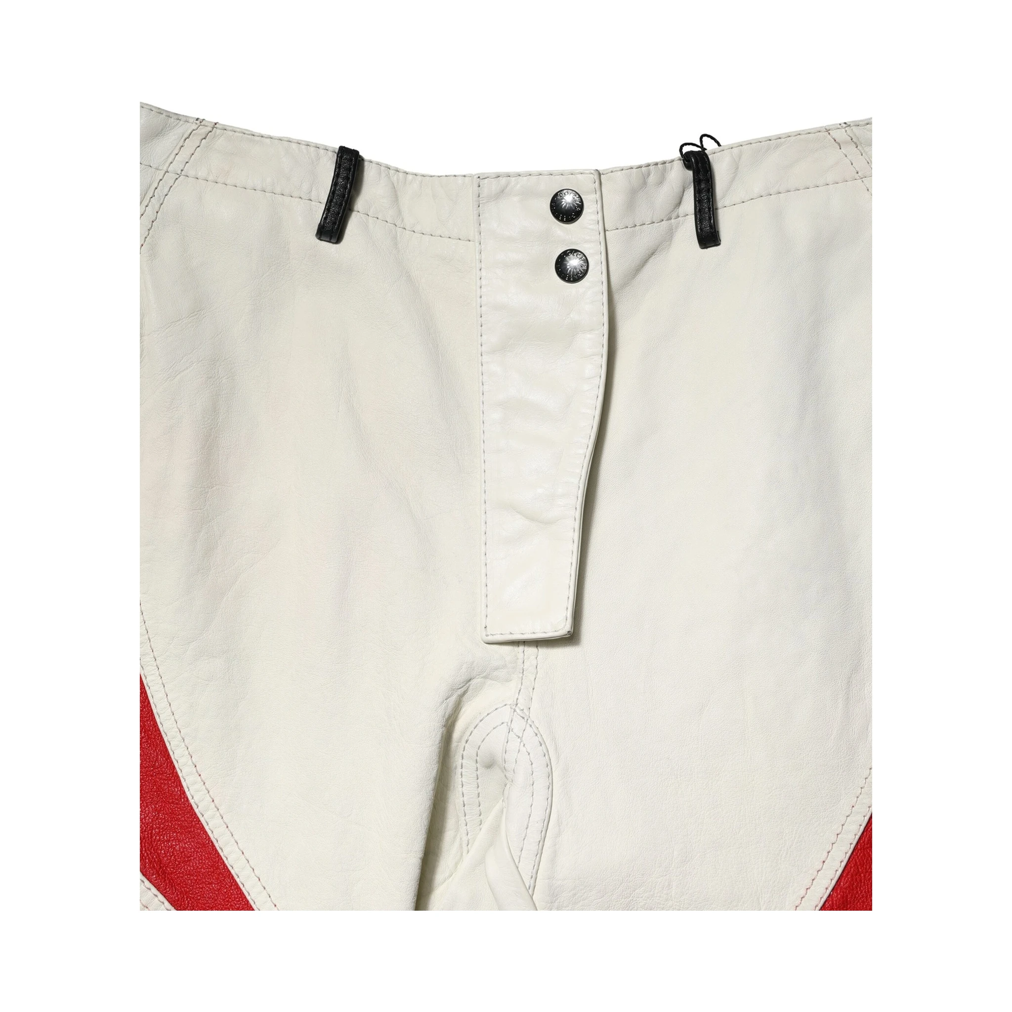 Multicolor Lambskin Tapered Men Pants