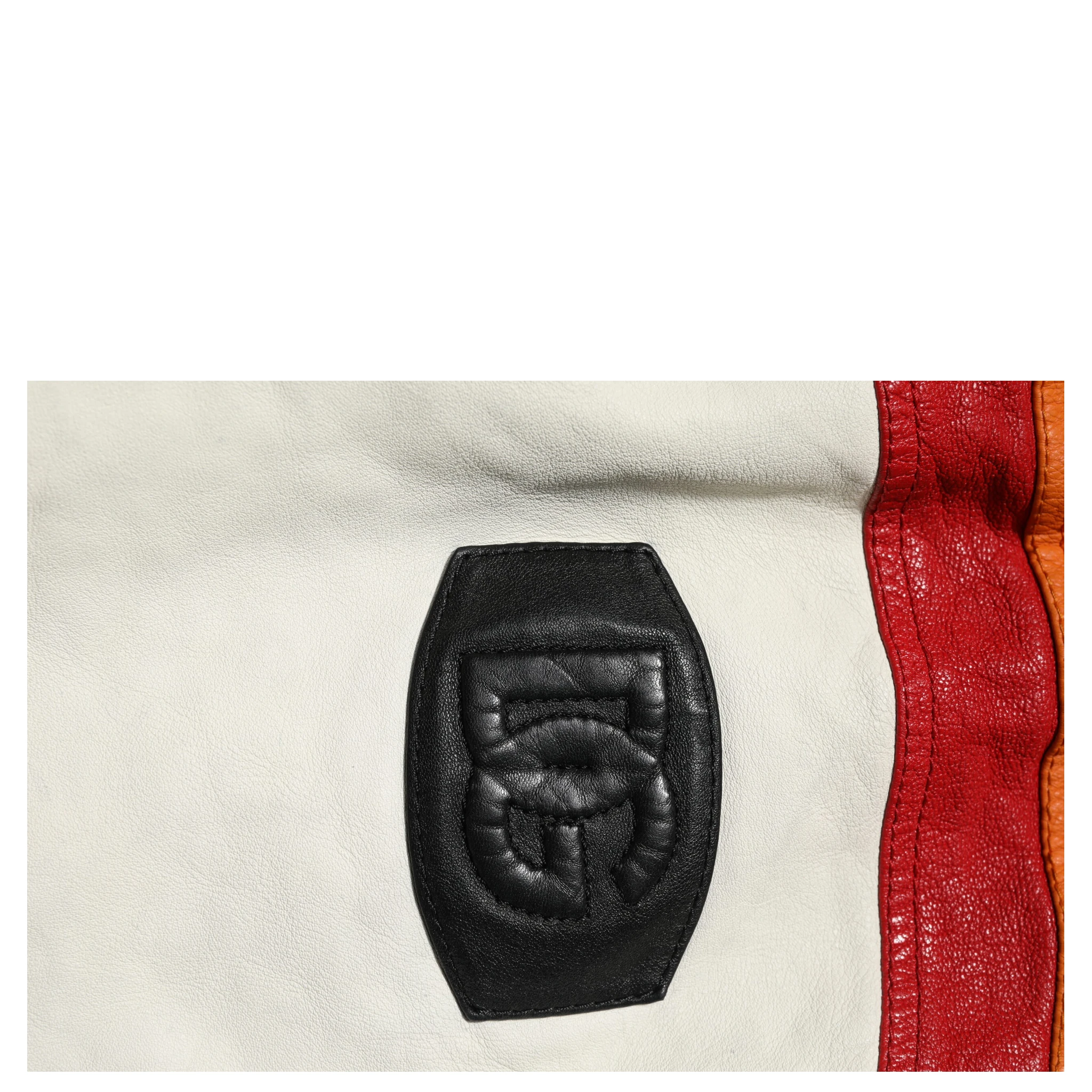 Multicolor Lambskin Tapered Men Pants