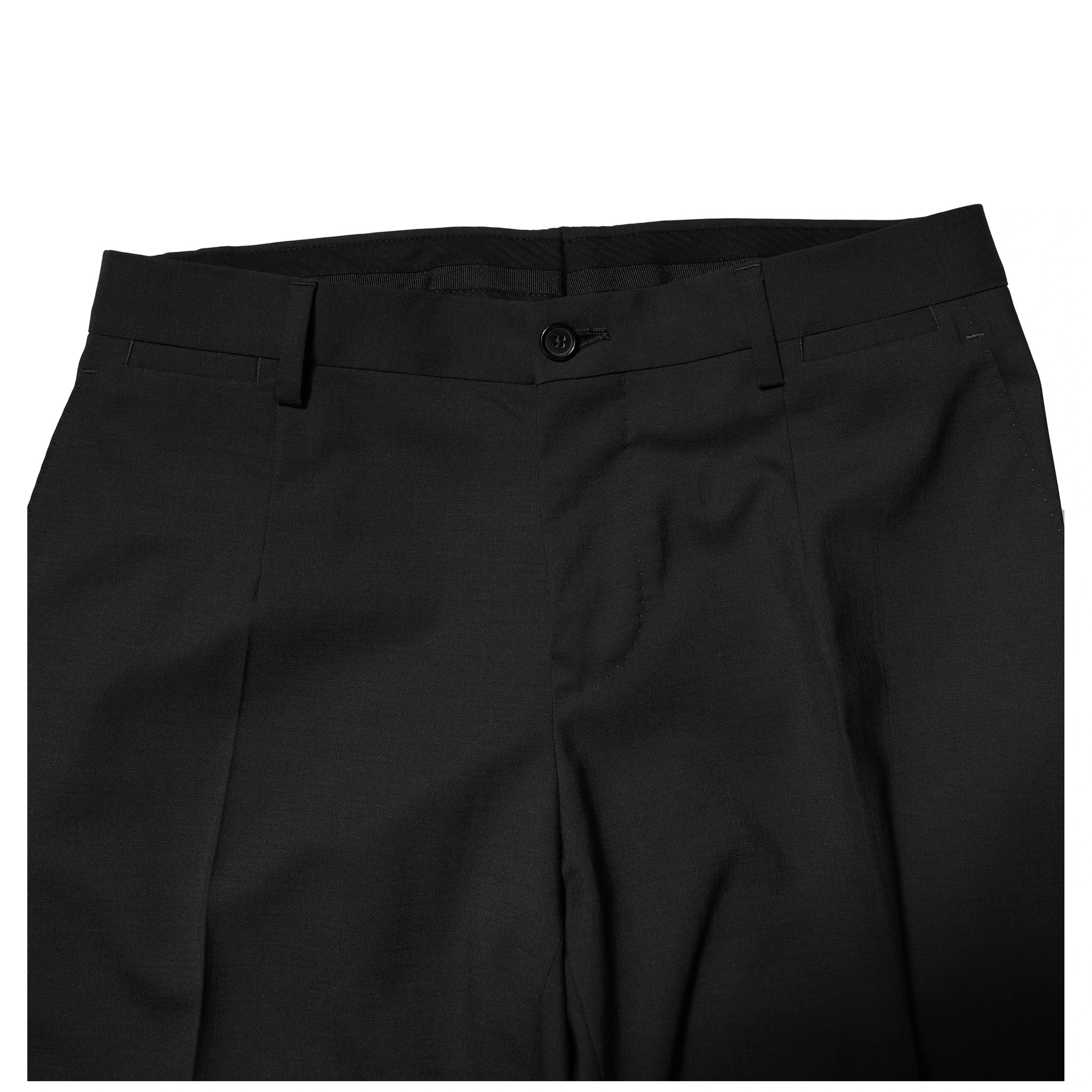 Black Wool 2 Piece Single Breasted Suit