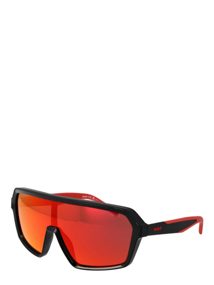 Black Polyamide Sunglasses
