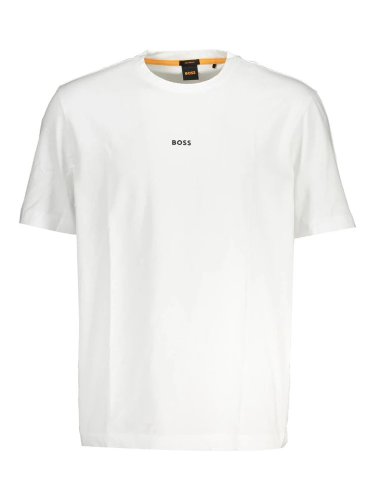 White Organic Cotton Men T-Shirt