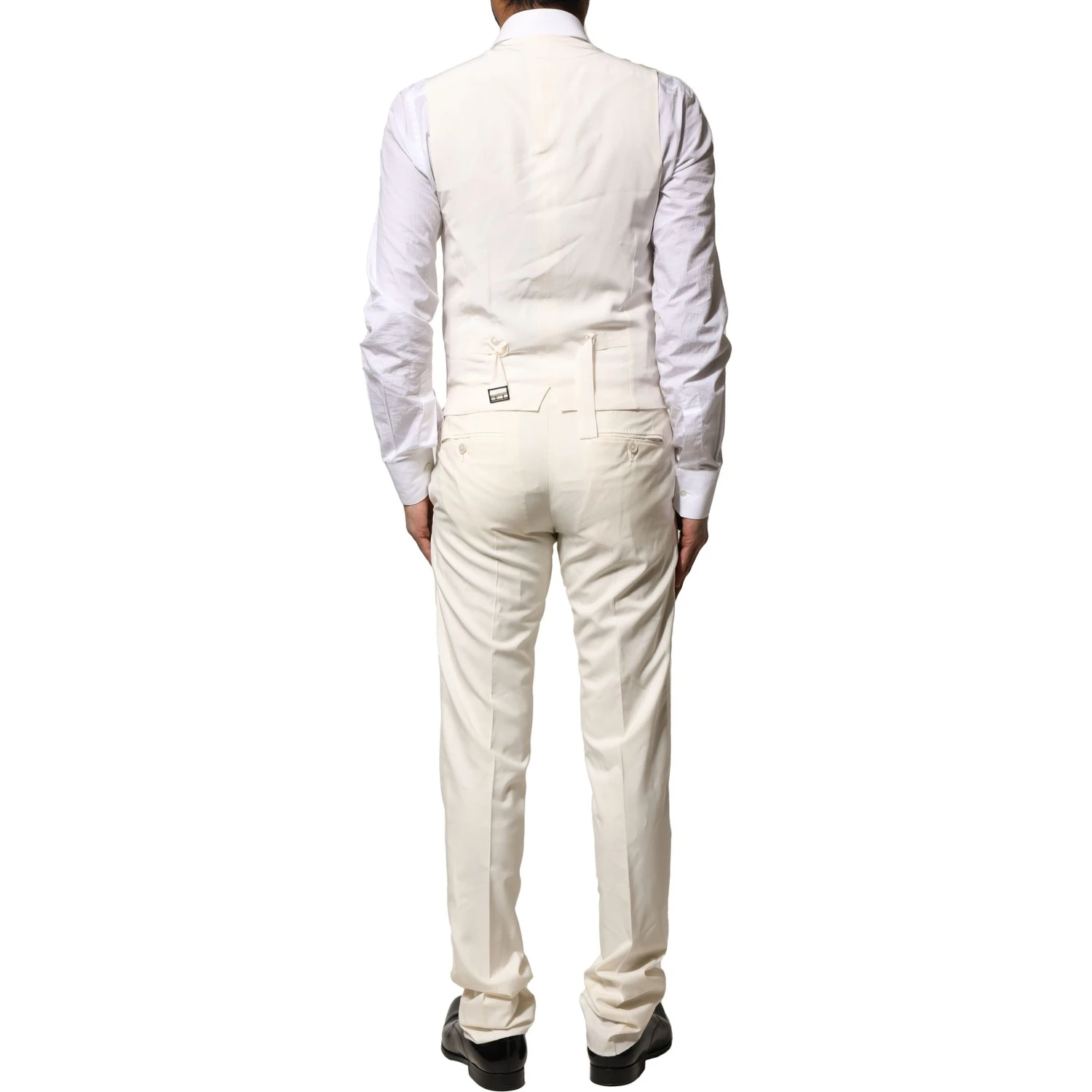 Ivory Wool 3 Piece Single Breasted Suit