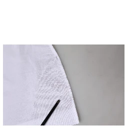 White Cotton Collared Short Sleeves Top