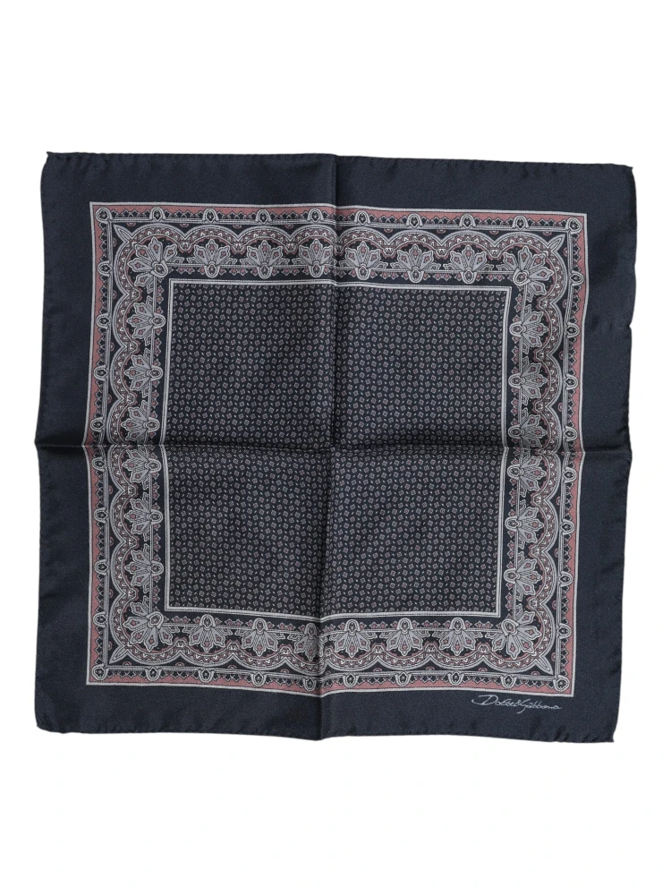 Multicolor Fantasy Silk Square Foulard Scarf alternative