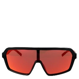 Black Polyamide Sunglasses