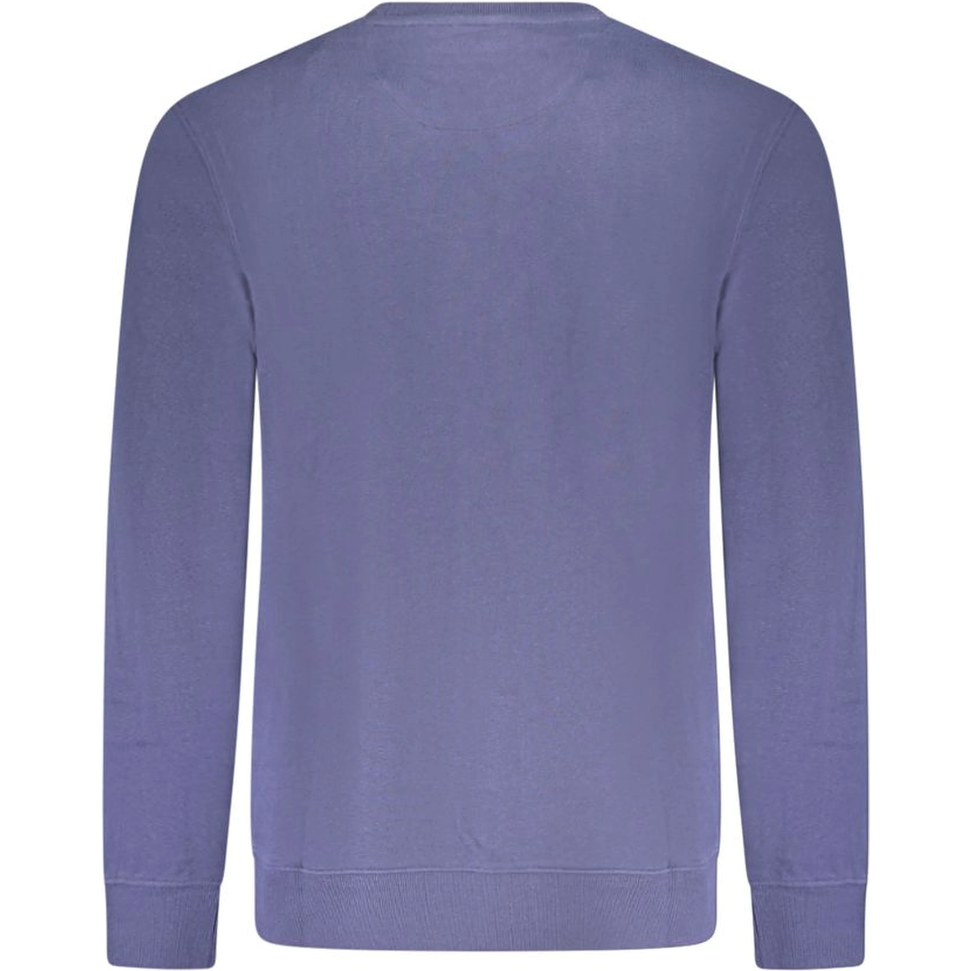 Blue Cotton Men Sweater