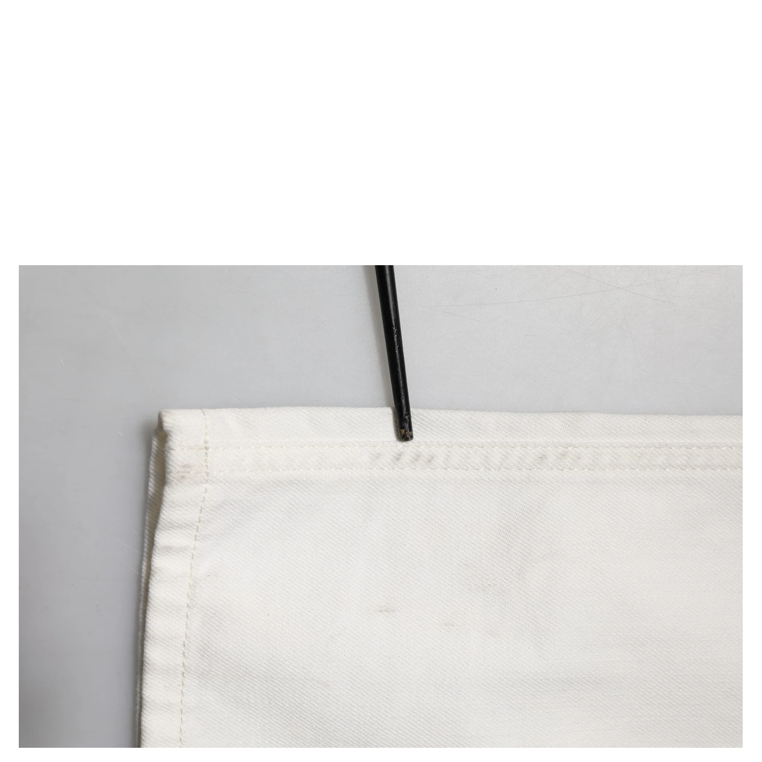White Cotton Skinny Men Denim Jeans