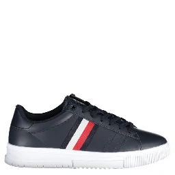Blue Polyester Sneaker