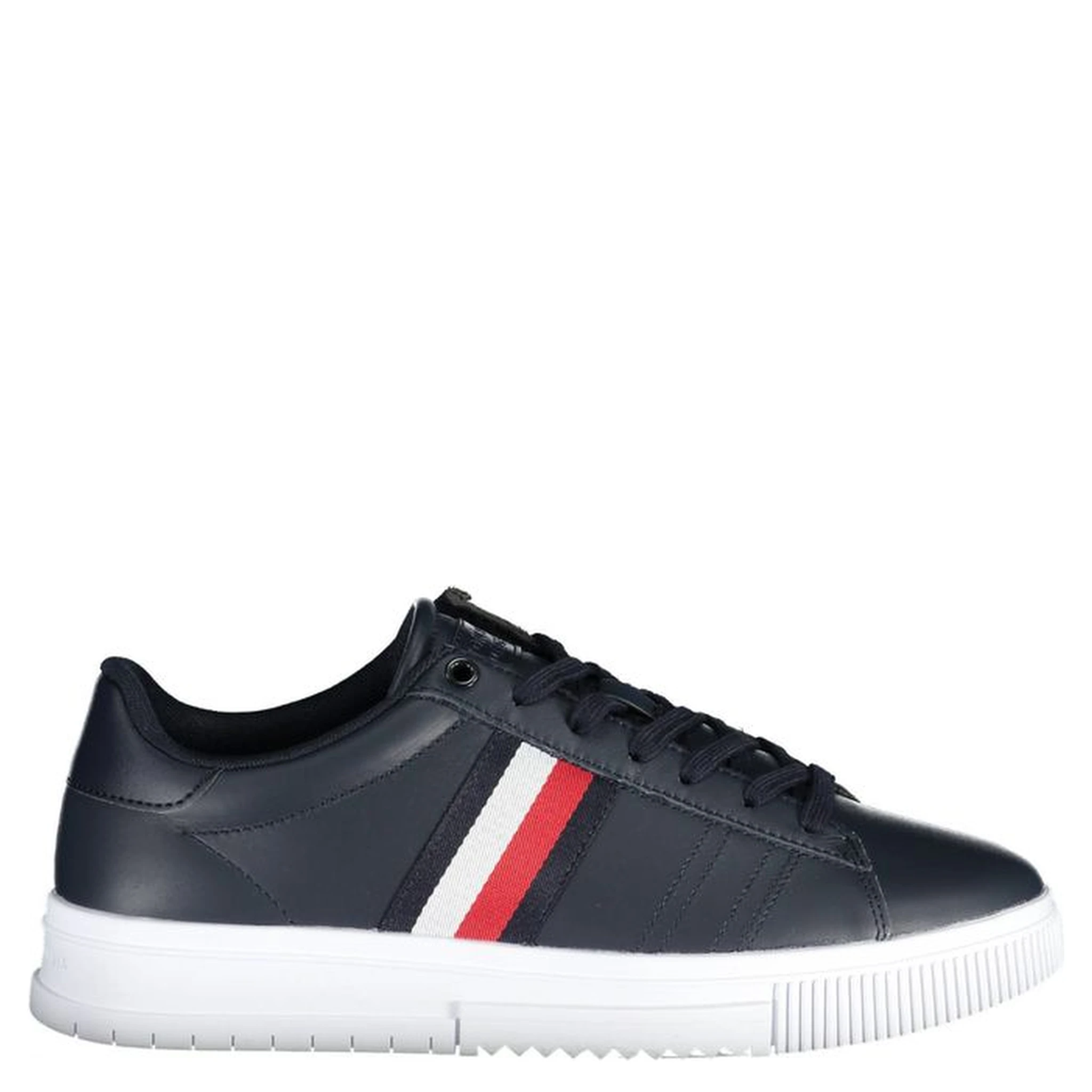 Blue Polyester Sneaker