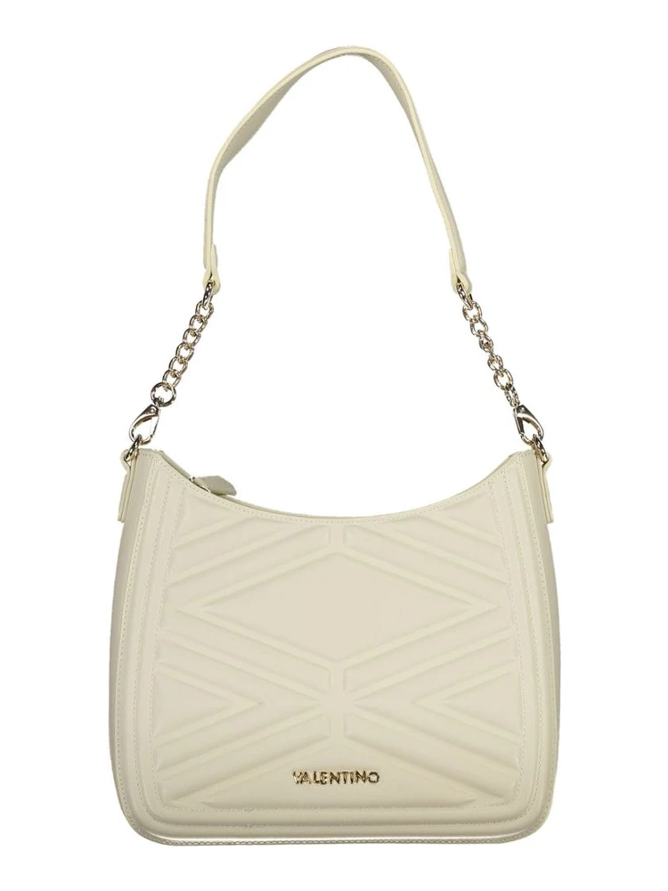 Beige Polyethylene Handbag