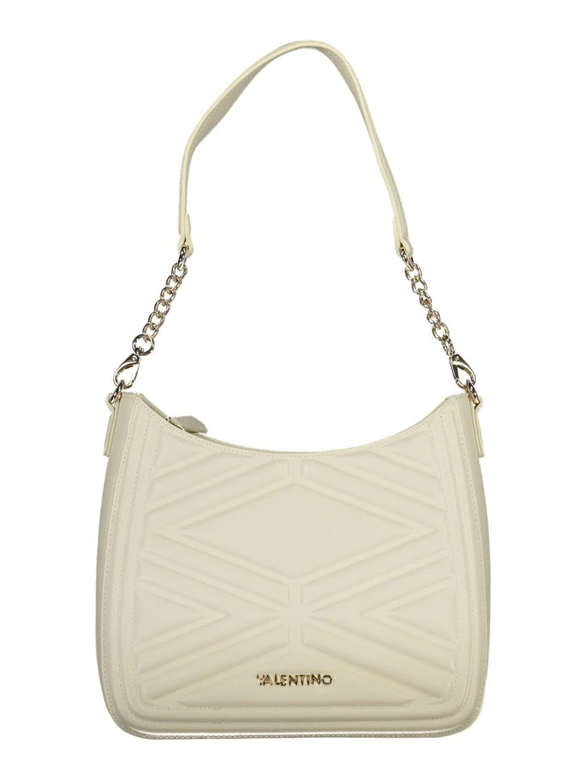 Beige Polyethylene Handbag