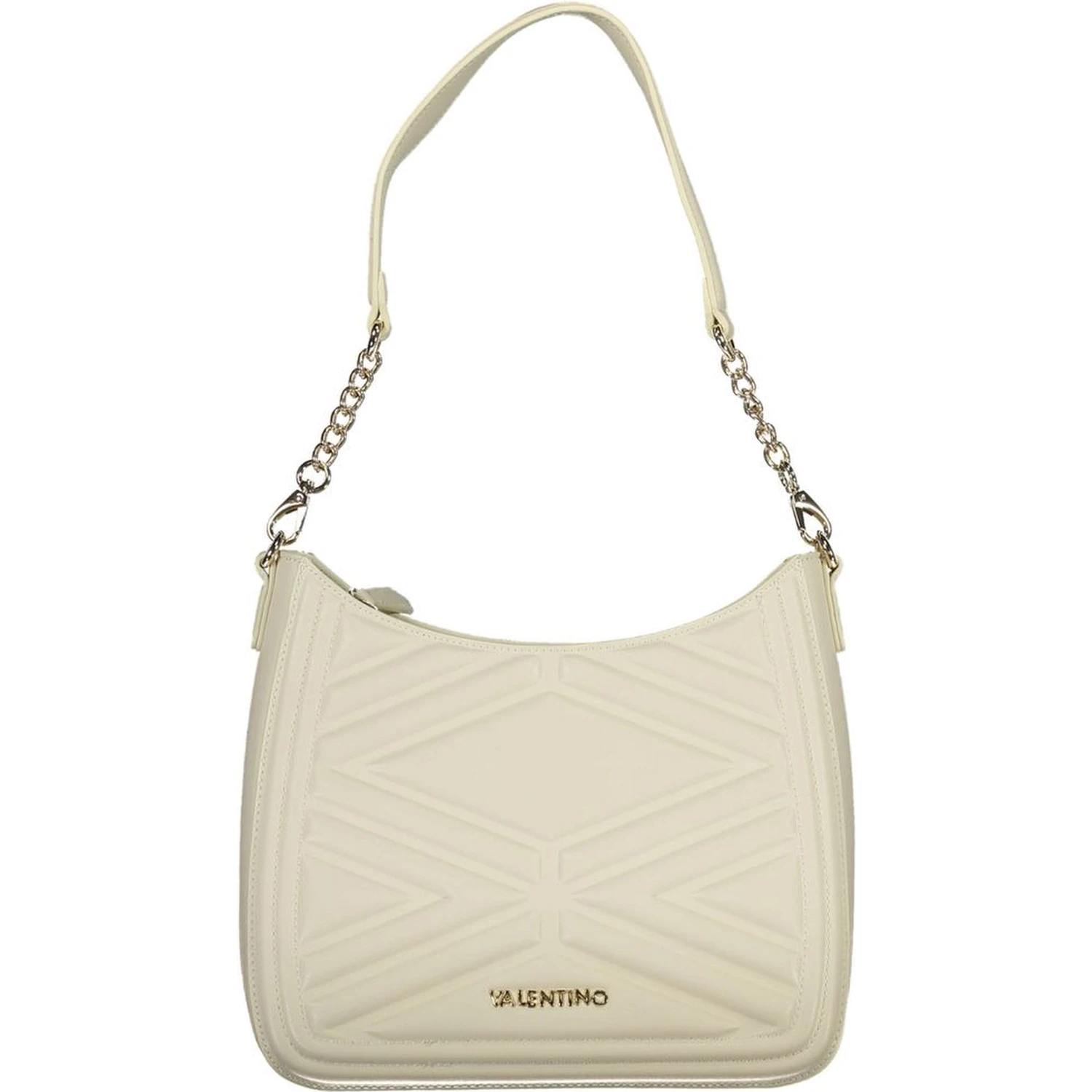 Beige Polyethylene Handbag