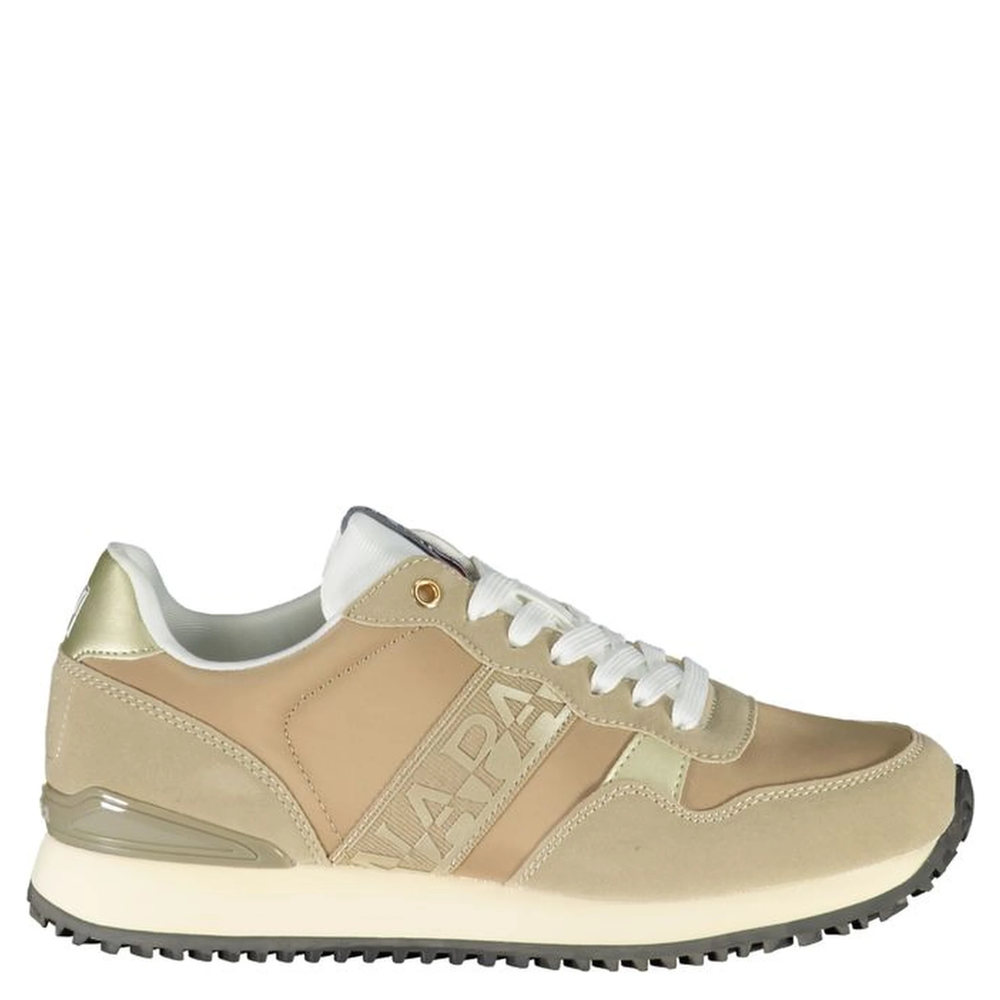 Beige Polyester Sneaker