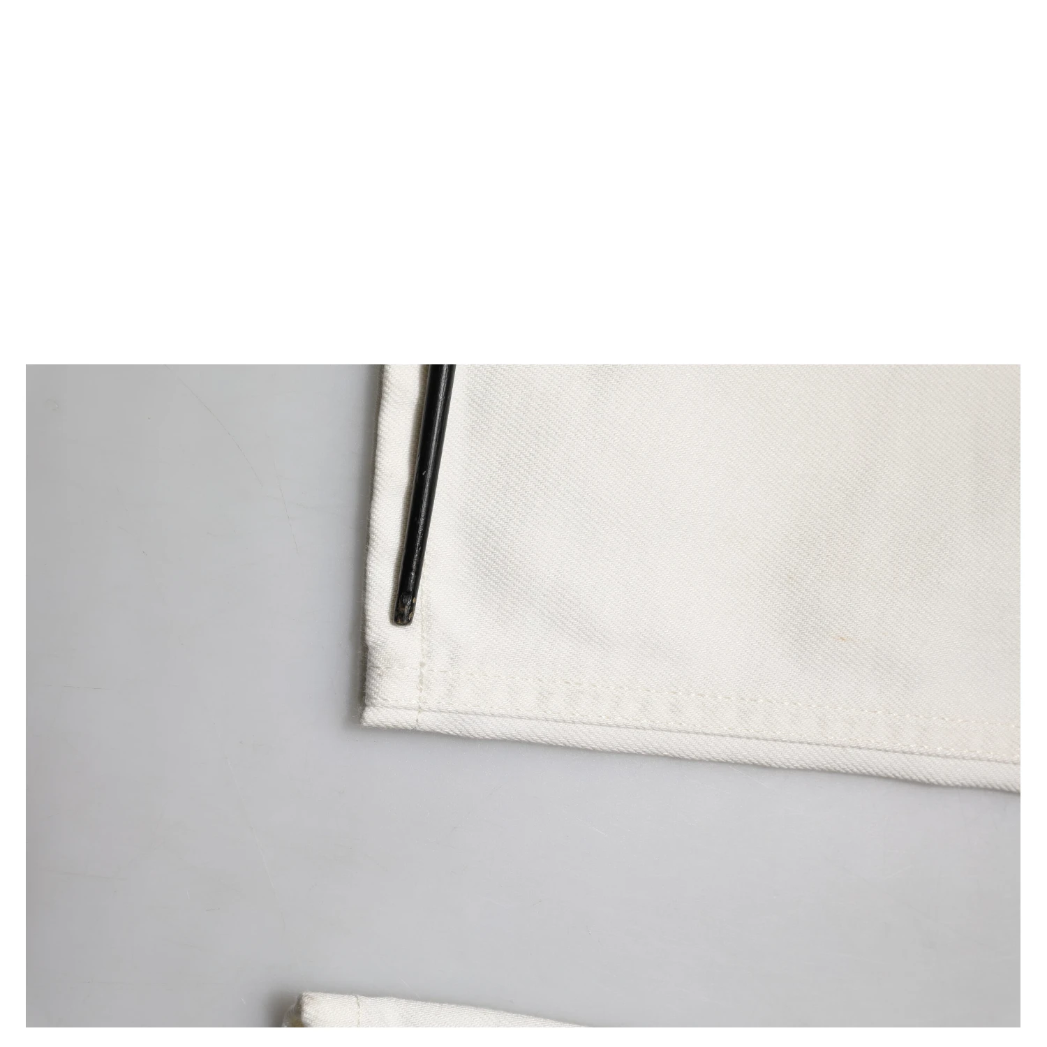 White Cotton Skinny Men Denim Jeans