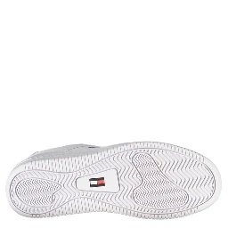 White Polyester Sneaker