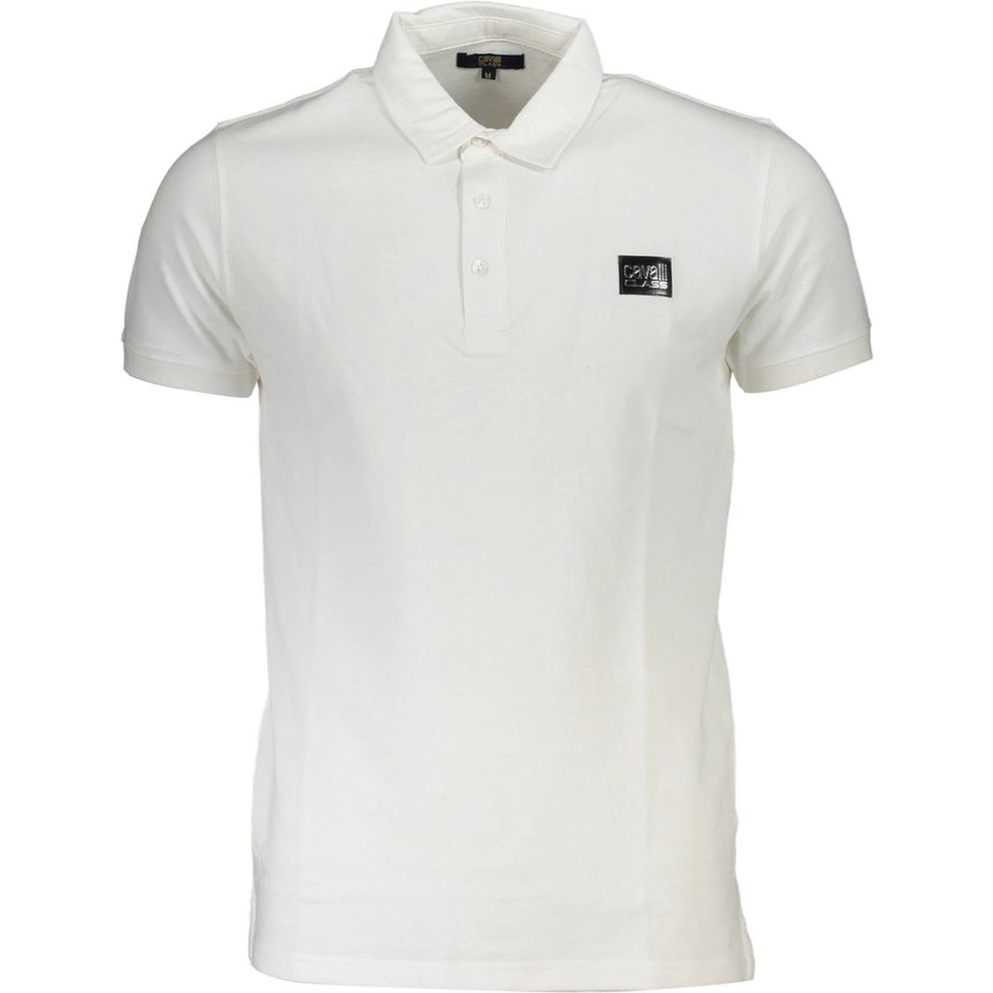 White Cotton Polo Shirt