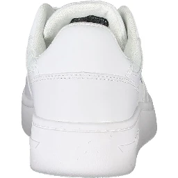 White Polyester Sneaker